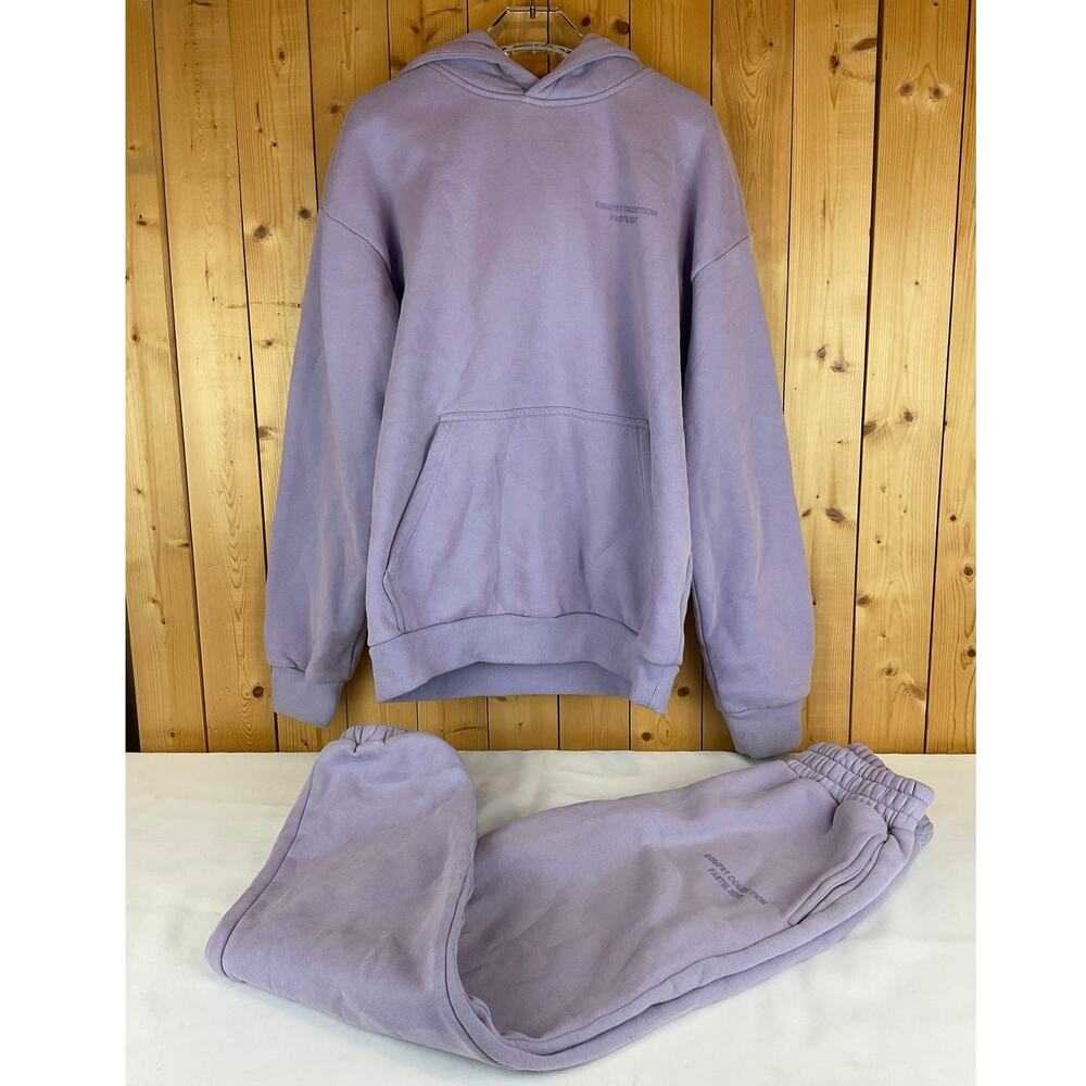 Comfrt Collection Pastel Edit, Purple Sweatset - Picture 10 of 11